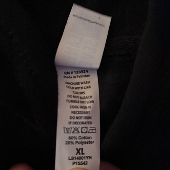 Black Youth XL Ludington, MI Hooded Sweatshirt - Picture 8 of 8